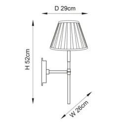 Vogue Holden Traditional Wall Light -EGLO Shop 30912769 alt08