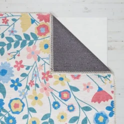 Hallie Floral Washable Runner 8 Hallie Floral Washable Runner -EGLO Shop 30913986 alt02