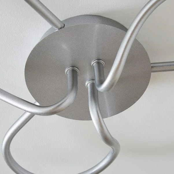 Selana Semi Flush Ceiling Light 4 Selana Semi Flush Ceiling Light - Image 4