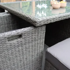 Paris 8 Seater Cube Dining Set -EGLO Shop 30915680 alt02