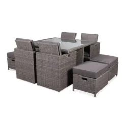 Paris 8 Seater Cube Dining Set -EGLO Shop 30915680 alt05