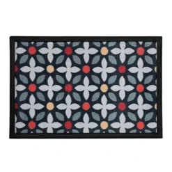 Scrape N Sorb Floral Geometric Outdoor Doormat -EGLO Shop 30916408 alt04