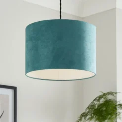 Iona Suede Drum Lamp Shade -EGLO Shop 30916550