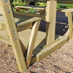 Stirling Picnic Table Arbour -EGLO Shop 30916560 alt07