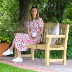 Emily 2 Seater Bench With Seat Pad -EGLO Shop 30916597 alt01