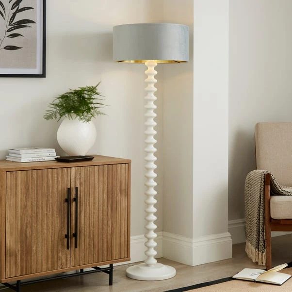 Ari Velvet Drum Lamp Shade 16 Ari Velvet Drum Lamp Shade - Image 16