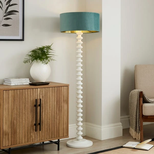 Ari Velvet Drum Lamp Shade 10 Ari Velvet Drum Lamp Shade - Image 10