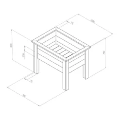 Deep Root Planter 1m 17 Deep Root Planter 1m -EGLO Shop 30917460 alt08