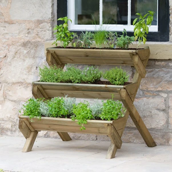Stepped Herb Planter 1 Stepped Herb Planter