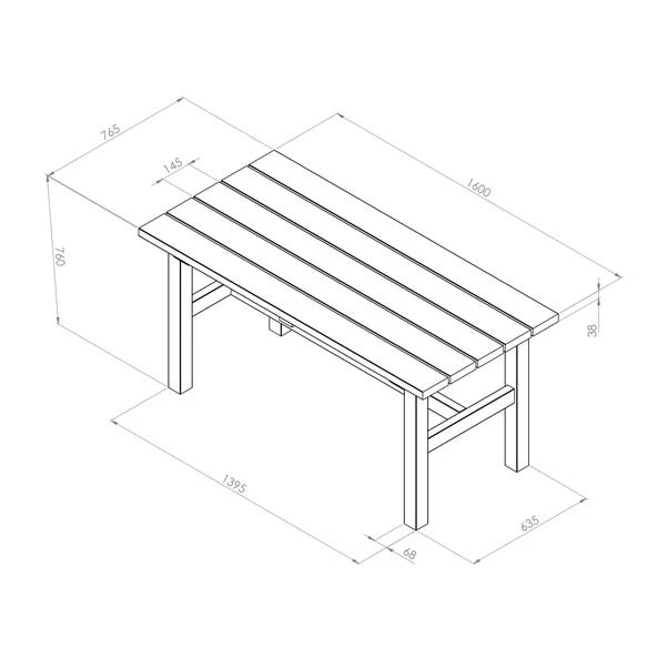 Emily 4 Seater Dining Set 9 Emily 4 Seater Dining Set - Image 9