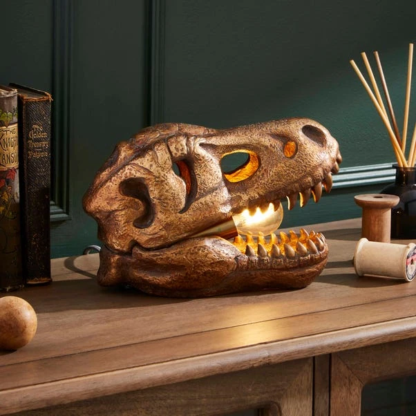 Tyrannosaurus Skull Table Lamp 1 Tyrannosaurus Skull Table Lamp