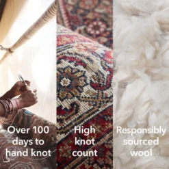 Meera Premium Hand-Knotted Persian Wool Rug -EGLO Shop 30917916 alt05