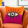 Heya Home All Eyes On You Square Cushion