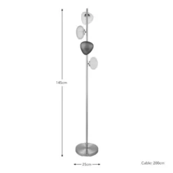 Pebble 4 Light Floor Lamp -EGLO Shop 30920987 alt08