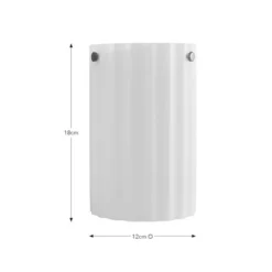 Fluted Ribbed Easy Fit Pendant Shade -EGLO Shop 30921570 alt08