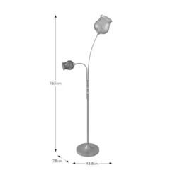 Peony Adjustable Mother And Child Floor Lamp -EGLO Shop 30921615 alt08