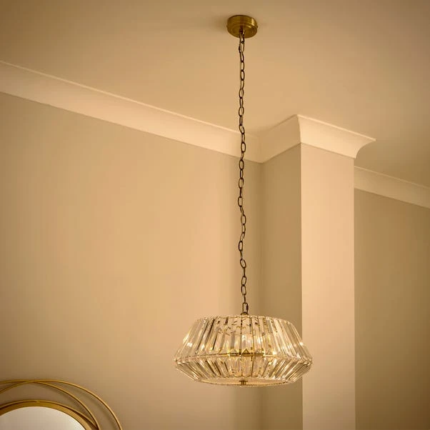 Hurley 3 Light Adjustable Diamond Pendant Light 2 Hurley 3 Light Adjustable Diamond Pendant Light - Image 2