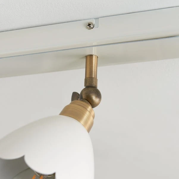 Remi Scalloped 4 Light Adjustable Spotlight Bar 9 Remi Scalloped 4 Light Adjustable Spotlight Bar - Image 9