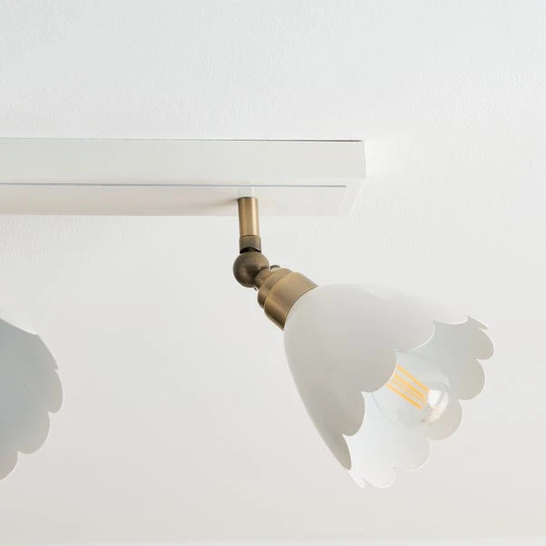 Remi Scalloped 4 Light Adjustable Spotlight Bar 10 Remi Scalloped 4 Light Adjustable Spotlight Bar - Image 10