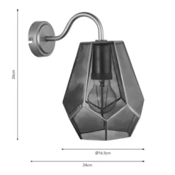 Hartnell Art Deco Outdoor Wall Light -EGLO Shop 30921730 alt08