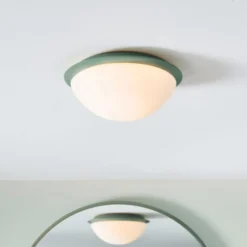 Lotto Bathroom Flush Ceiling Light -EGLO Shop 30921747