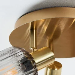 Riley Mid Century Ribbed 3 Light Spotlight -EGLO Shop 30921767 alt03