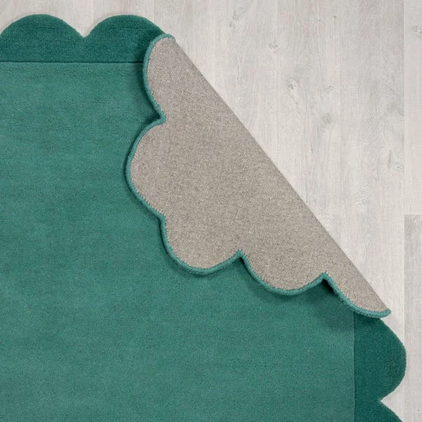 Flair Milo Scallop Plain Wool Runner 9 Flair Milo Scallop Plain Wool Runner - Image 9