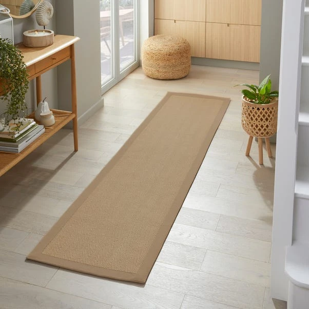 Herringbone Border Runner 1 Herringbone Border Runner