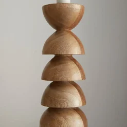 Juniper Stacked Wooden Table Lamp 8 Juniper Stacked Wooden Table Lamp -EGLO Shop 30922858 alt02