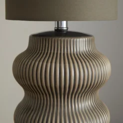 Pippin Ribbed Ceramic Table Lamp -EGLO Shop 30922878 alt02