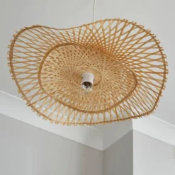 Bamboo Wave 2 Tier Easy Fit Pendant Shade -EGLO Shop 30922897 alt03