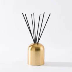 Brushed Gold Floral Honey Diffuser -EGLO Shop 30923378 alt04