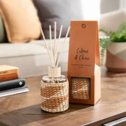 Woven Citrus & Chai Diffuser -EGLO Shop 30923436 alt02