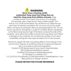 Sweet Jasmine Multi Wick Candle -EGLO Shop 30923449 alt09