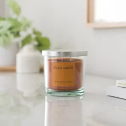 Warm Amber Multi Wick Candle 8 Warm Amber Multi Wick Candle -EGLO Shop 30923453 alt02