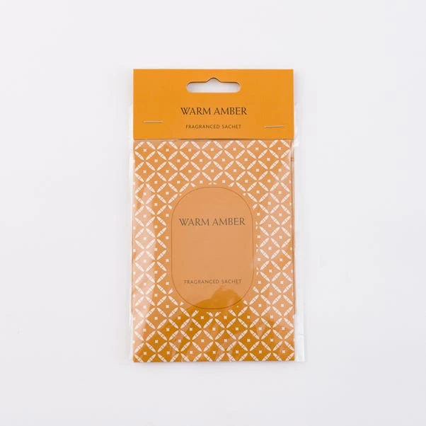 Warm Amber Fragrance Sachet 1 Warm Amber Fragrance Sachet