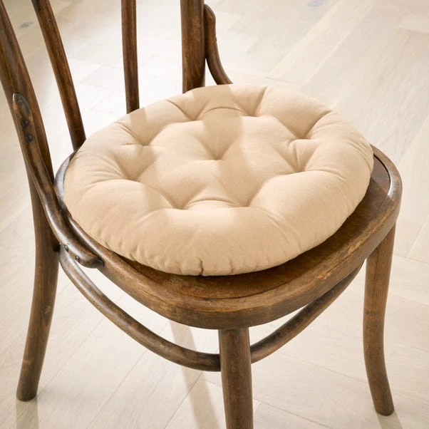 Bistro Cotton Round Seat Pad 3 Bistro Cotton Round Seat Pad - Image 3