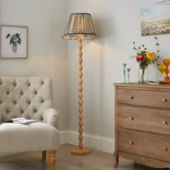 Carys Frilled Gingham Lamp Shade -EGLO Shop 30923639 alt03