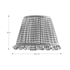 Carys Frilled Gingham Lamp Shade -EGLO Shop 30923640 alt08