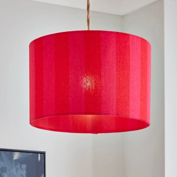 Beatrice Stripe Drum Lamp Shade 16 Beatrice Stripe Drum Lamp Shade - Image 16