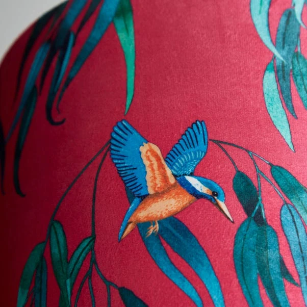 Kingfisher Drum Lamp Shade 16 Kingfisher Drum Lamp Shade - Image 16