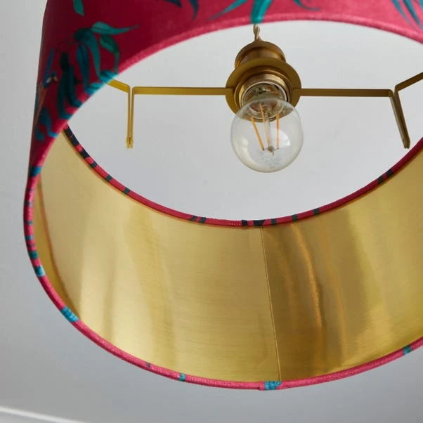 Kingfisher Drum Lamp Shade 11 Kingfisher Drum Lamp Shade - Image 11