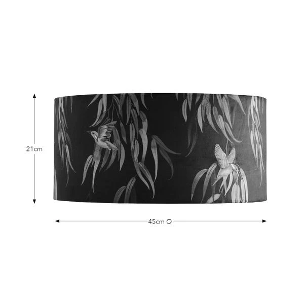 Kingfisher Drum Lamp Shade 6 Kingfisher Drum Lamp Shade - Image 6