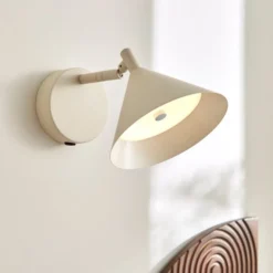 Edited Life Industrial Rechargeable Touch Dimmable LED Wall Light -EGLO Shop 30923813