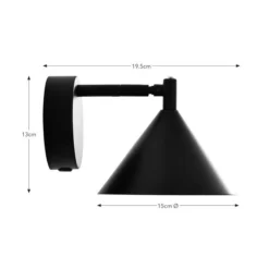 Edited Life Industrial Rechargeable Touch Dimmable LED Wall Light -EGLO Shop 30923816 alt08