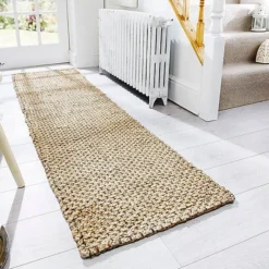 Chunky Jute Woven Runner -EGLO Shop 30924562