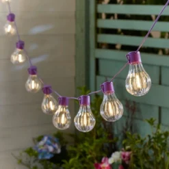 Festoon 10 LED Solar String Lights 16 Festoon 10 LED Solar String Lights -EGLO Shop 30925206 alt01