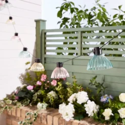 10 LED Warm White Colour Caged String Lights -EGLO Shop 30925215 alt02