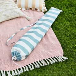 2m Striped Parasol With Fringe -EGLO Shop 30925740 alt03