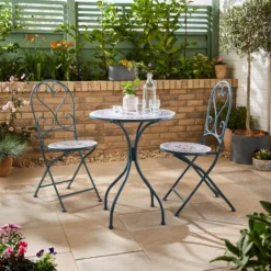 Amalfi Mosaic Effect Bistro Set